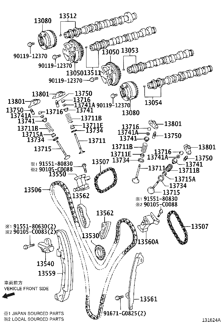 Camshaft & Valve