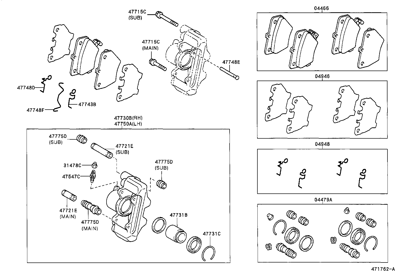 Rear Disc Brake Caliper Dust Cover