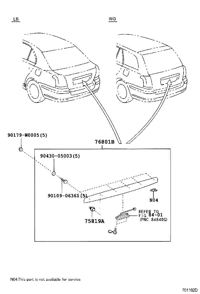 Rear Moulding