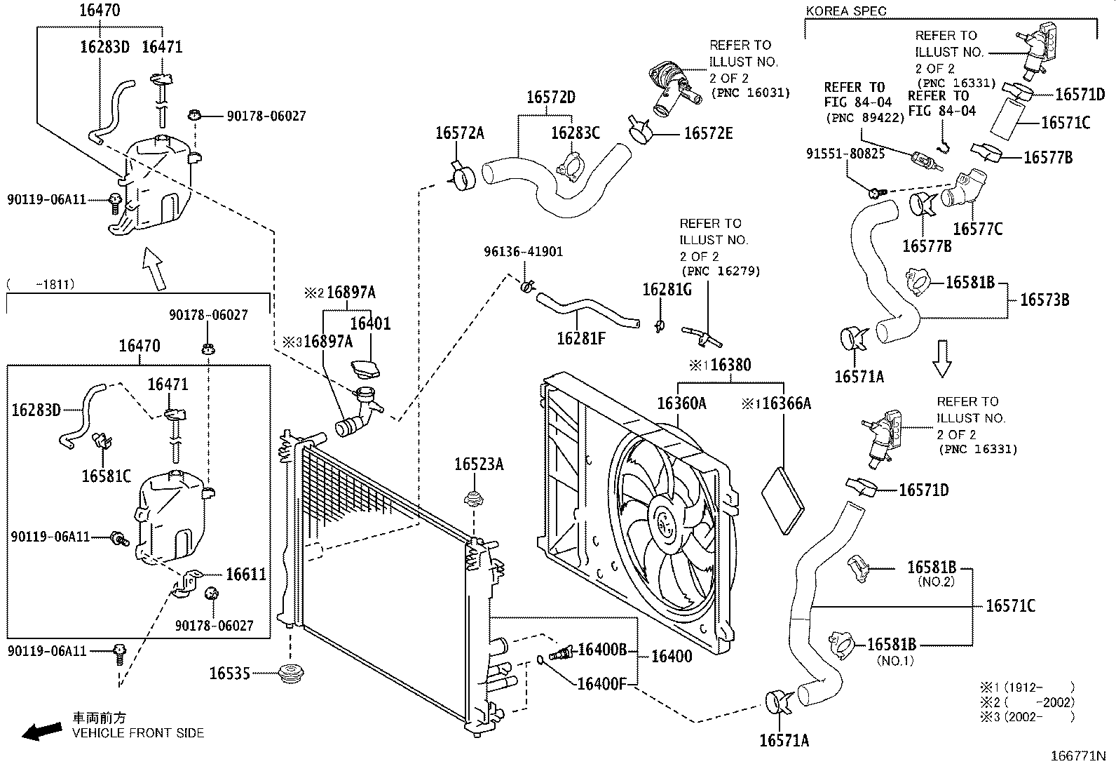 Radiator Water Outlet
