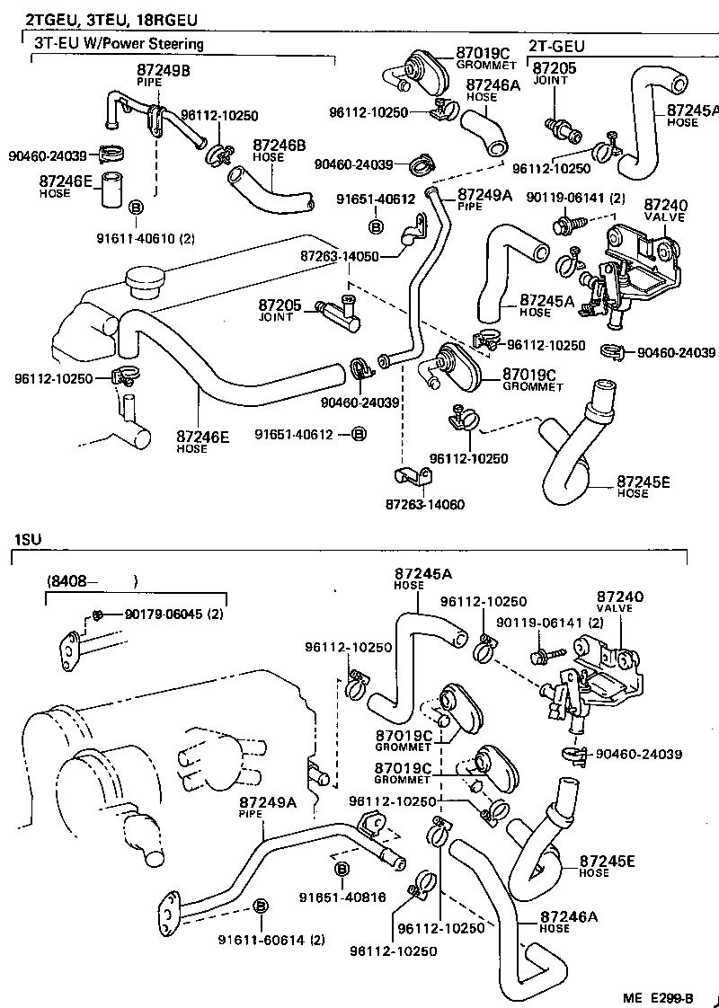 Tuberías de agua para calefacción y aire acondicionado