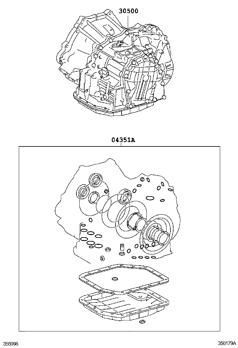 Transaxle Or Transmission Assy & Gasket Kit
