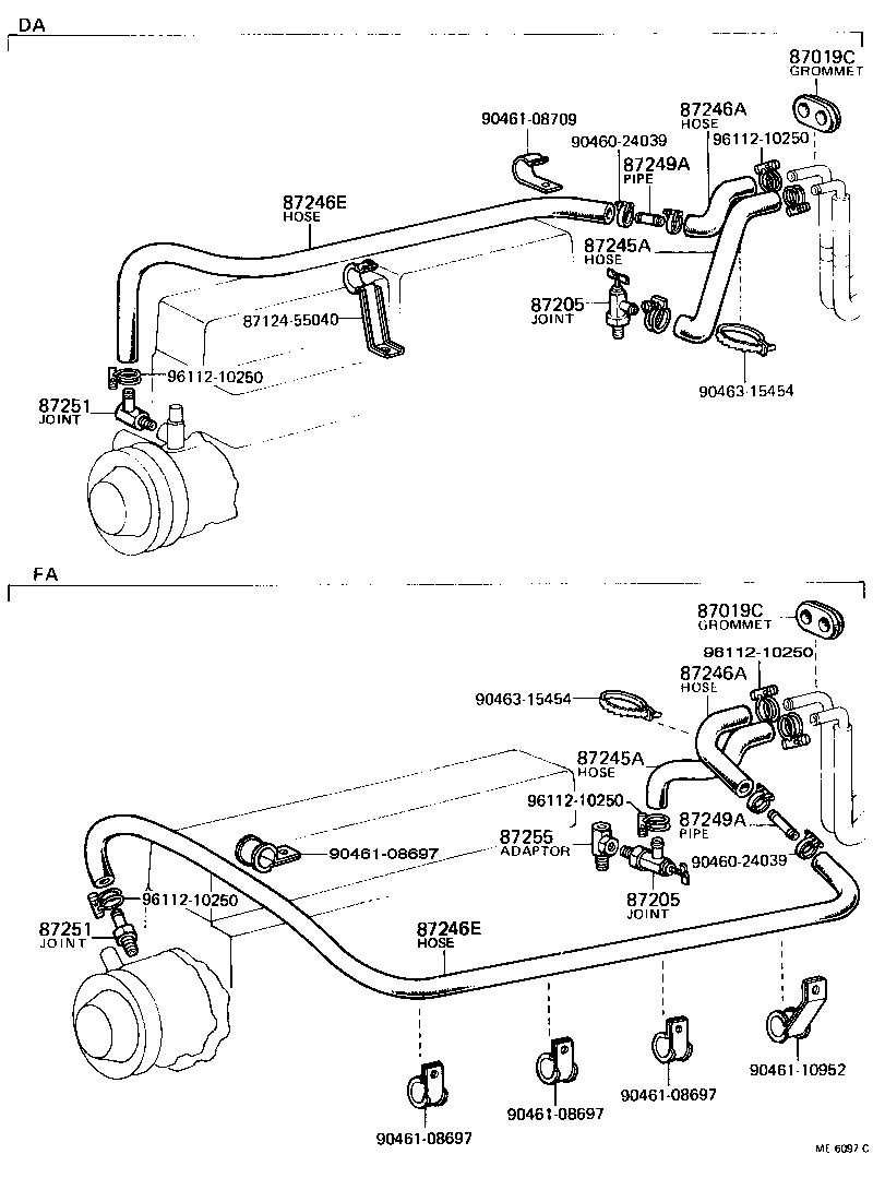 Tuberías de agua para calefacción y aire acondicionado