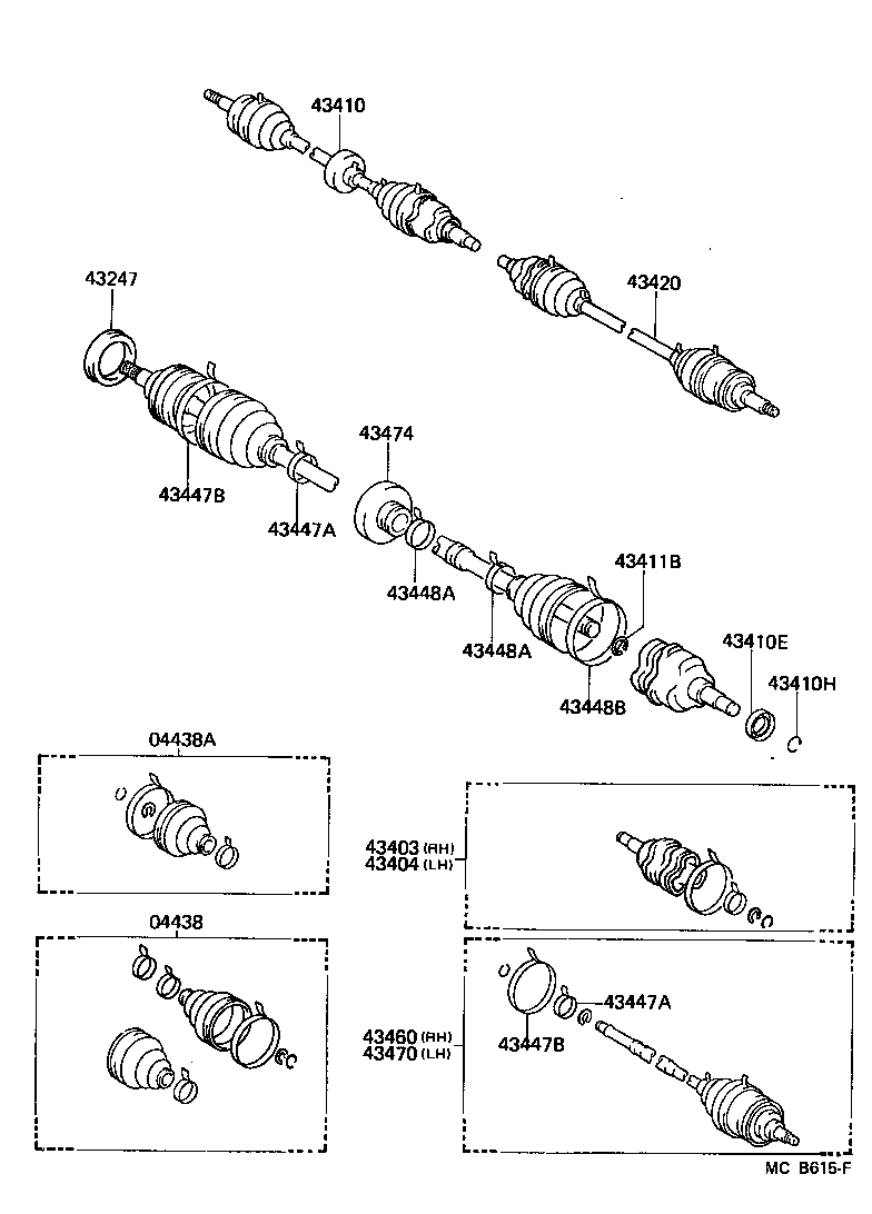 Front Drive Shaft