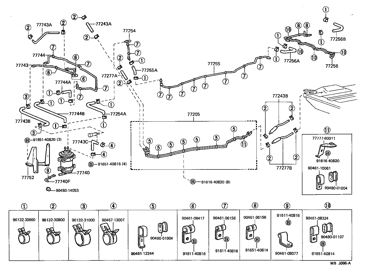 Fuel Tank & Tube