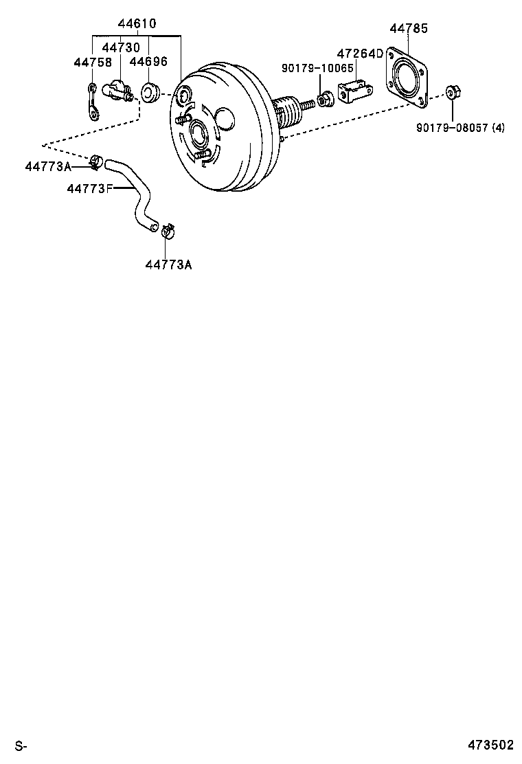 Brake Booster & Vacuum Tube