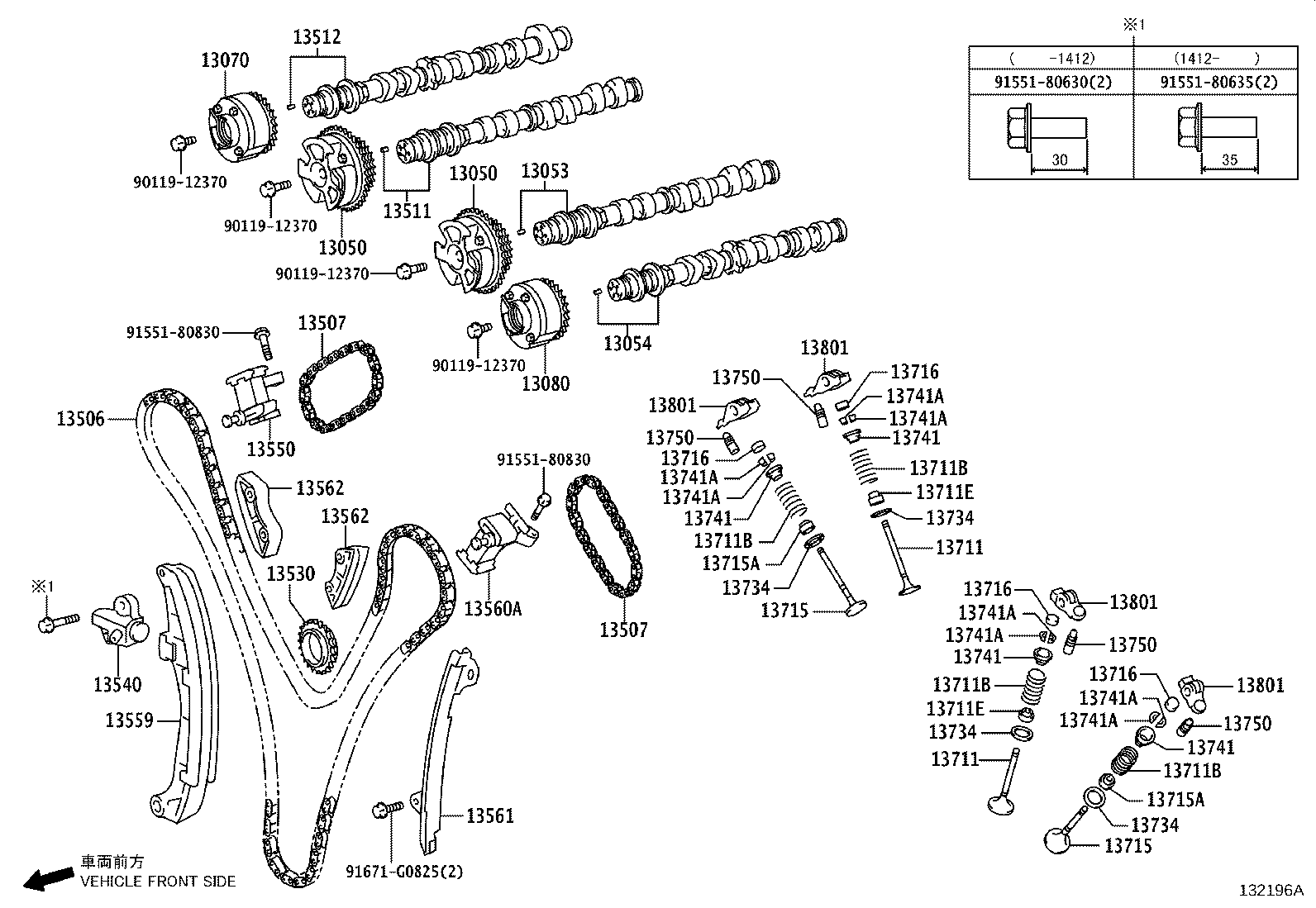 Camshaft & Valve