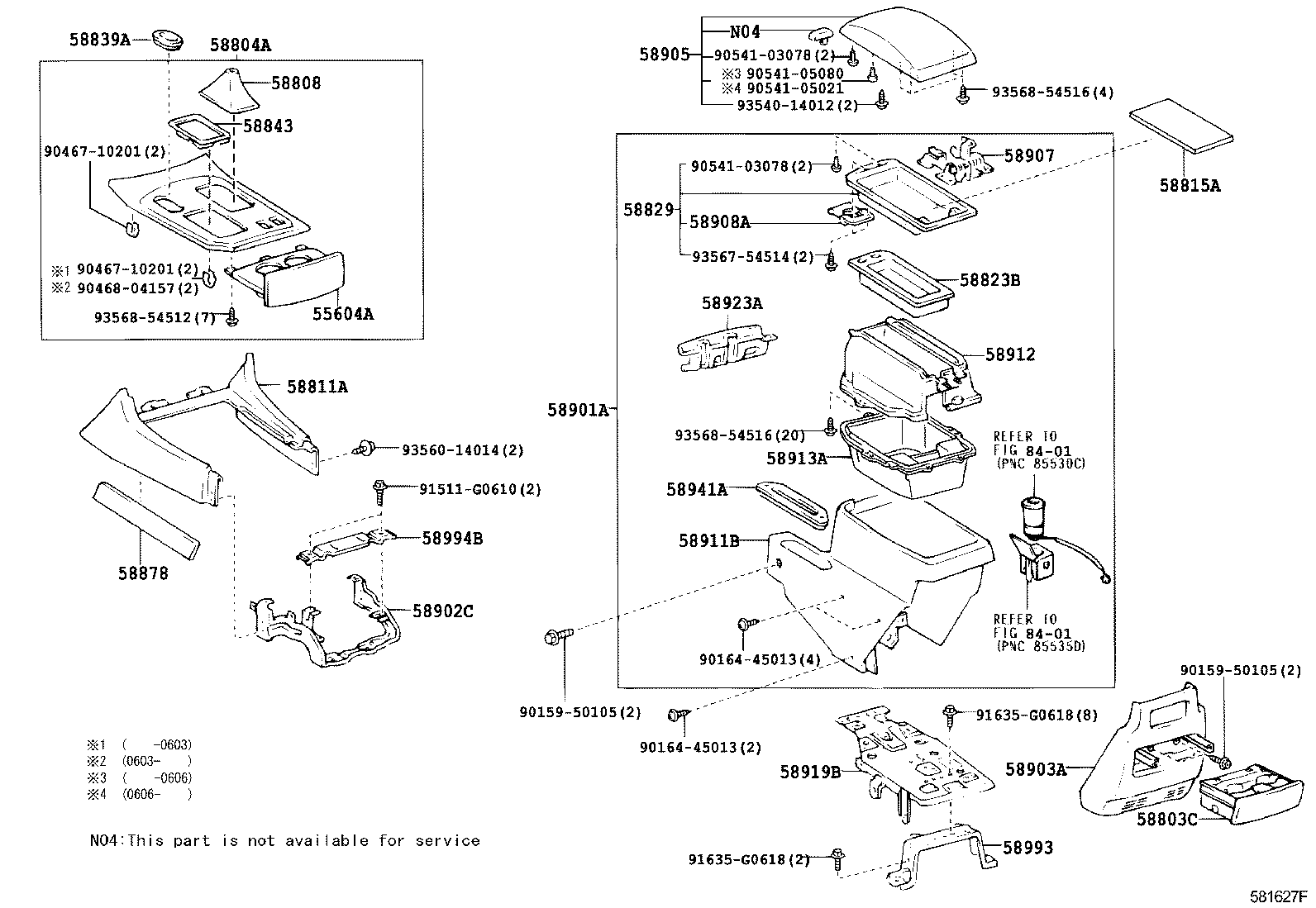 Console Box & Bracket