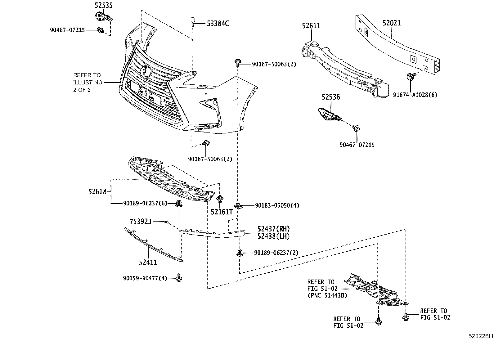 Front Bumper Bumper Stay
