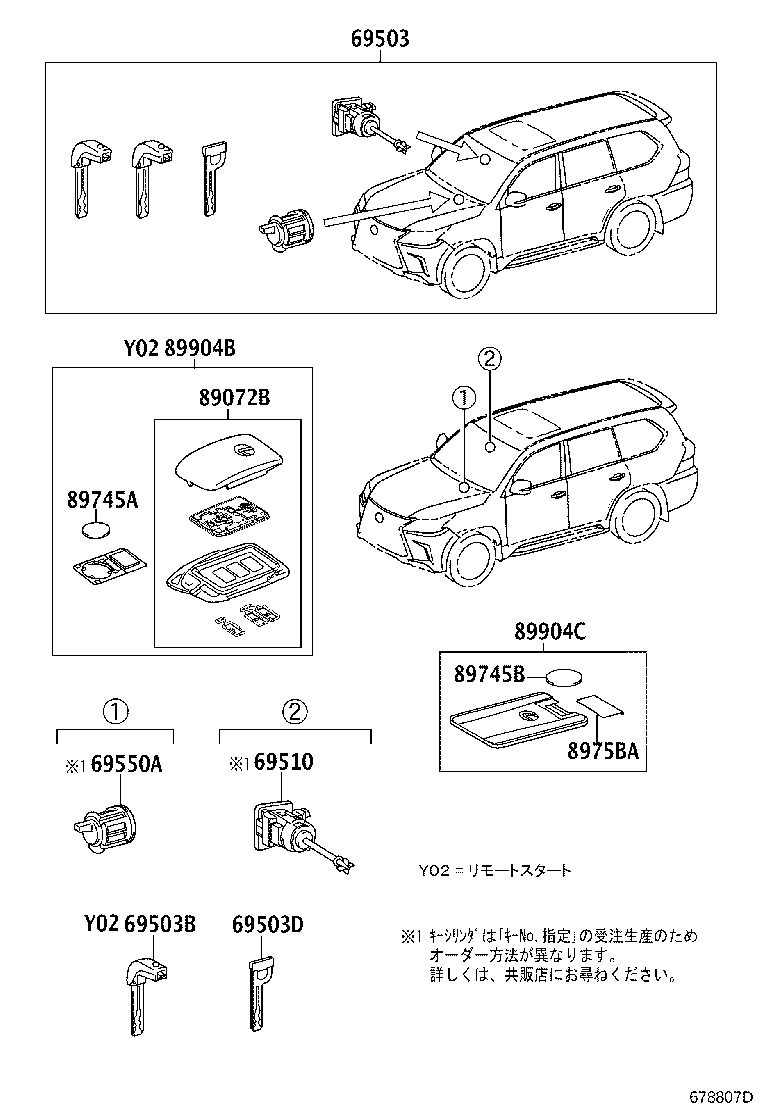 Lock Cylinder Set