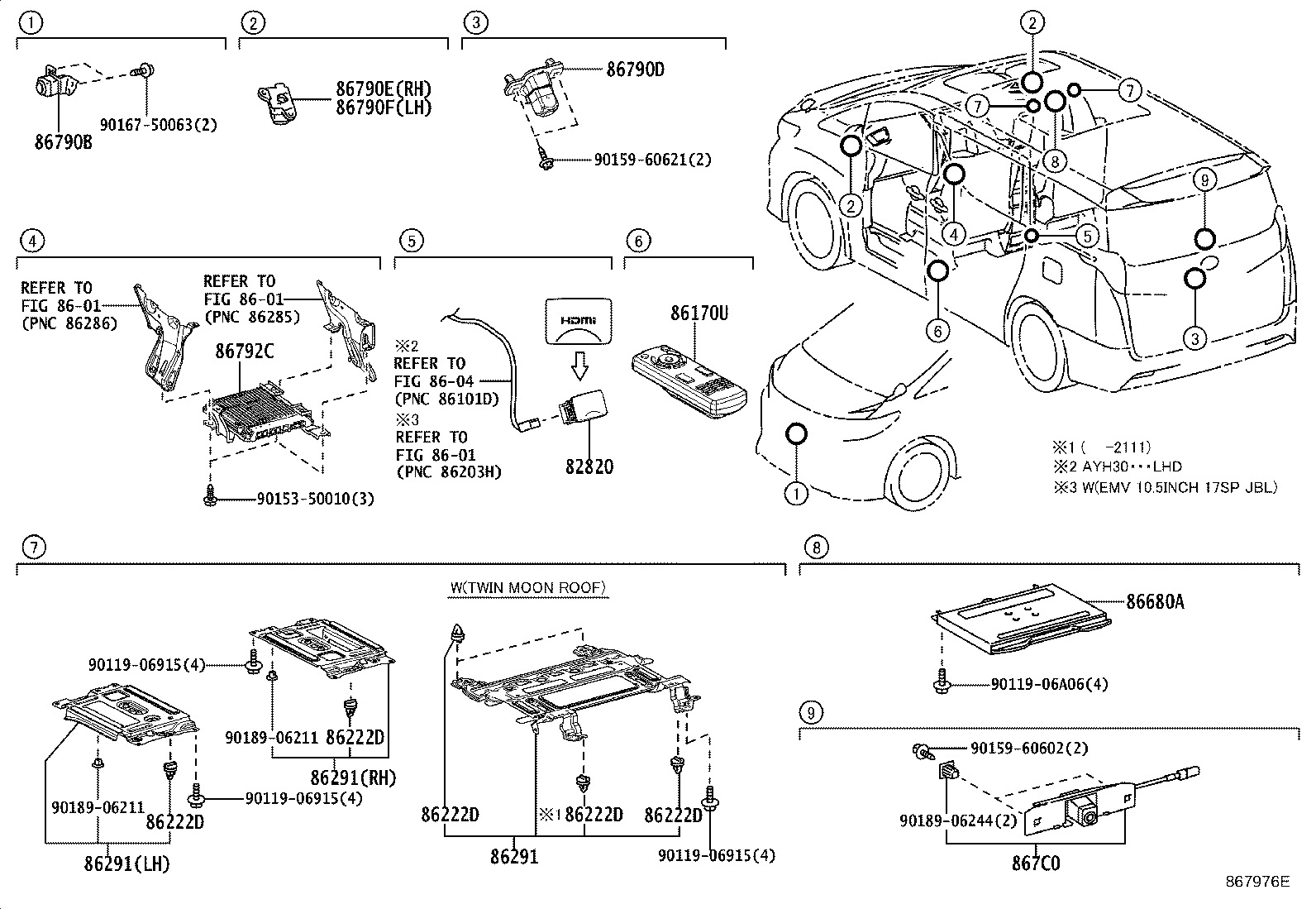 Camera & Rear Monitor Display