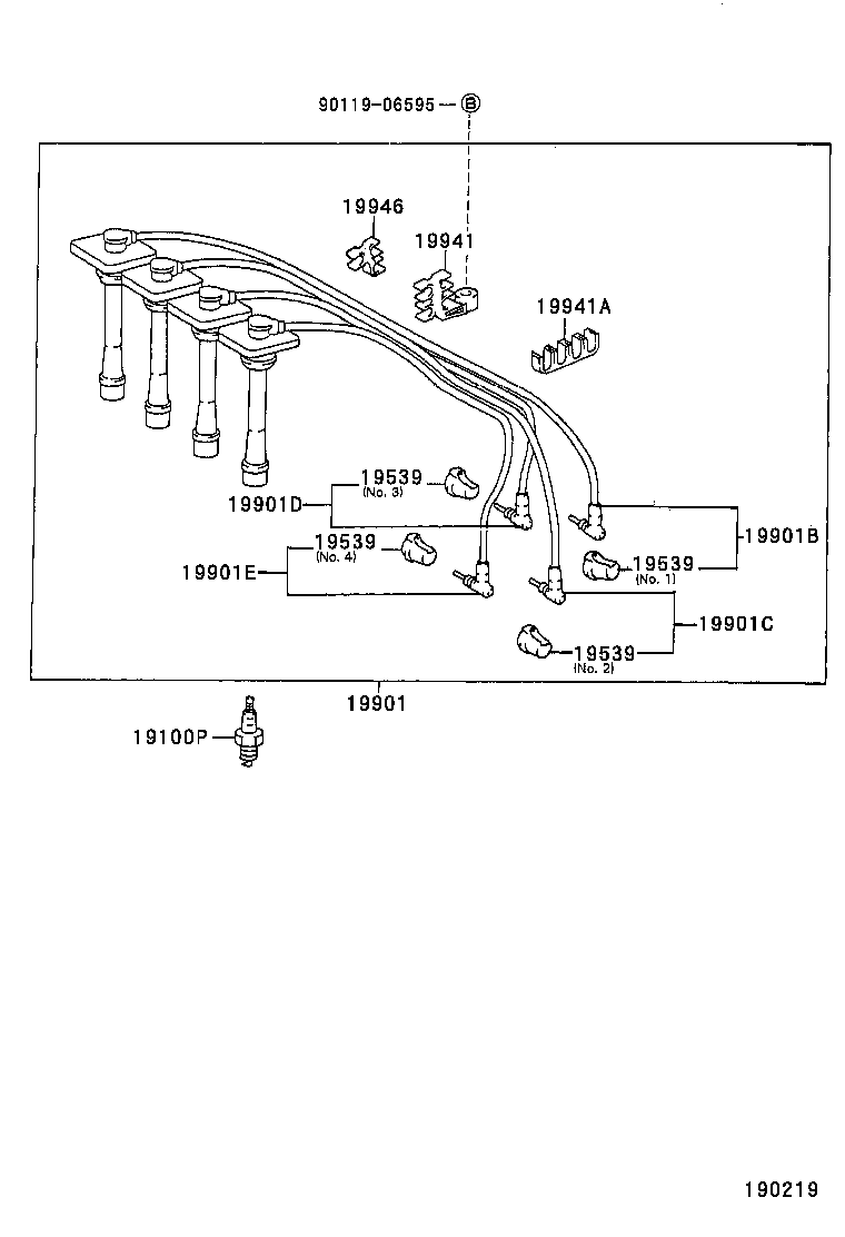 Ignition Coil Spark Plug Glow Plug