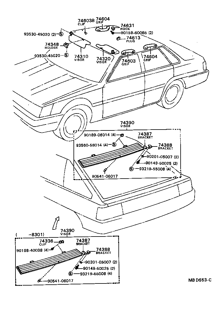 Armrest Visor