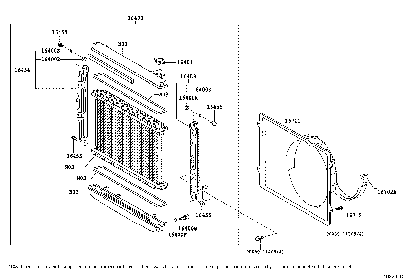 Radiator Water Outlet