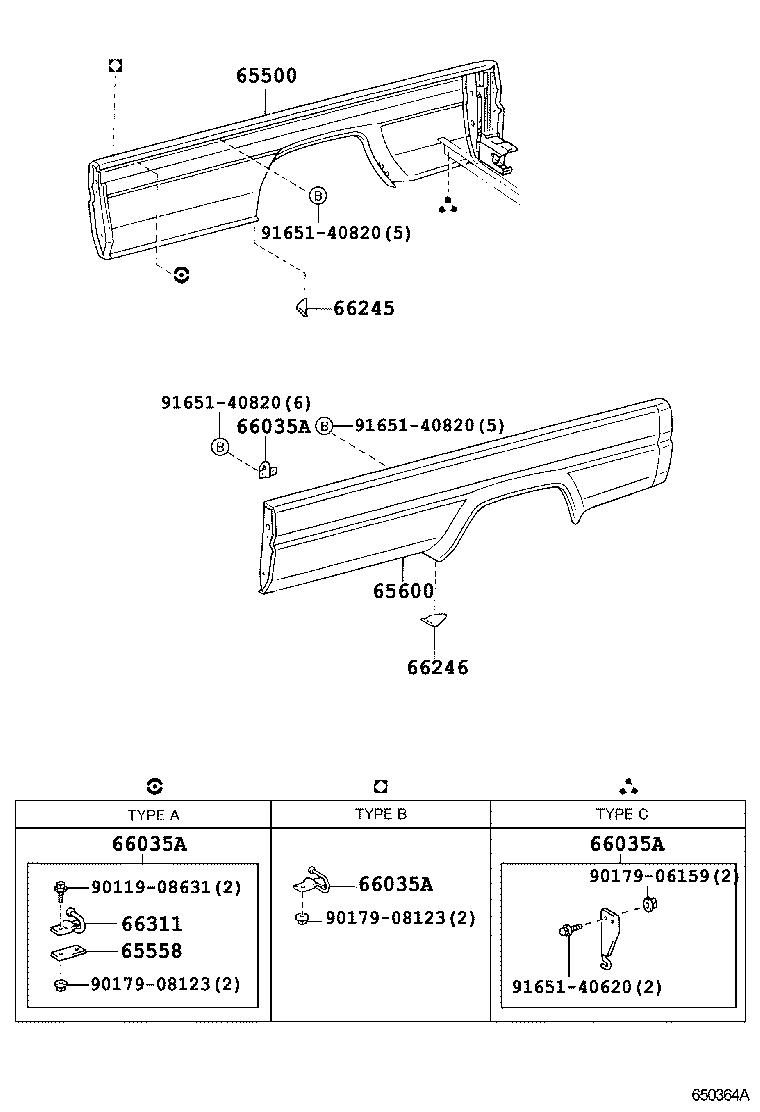 Rear Body Side Panel