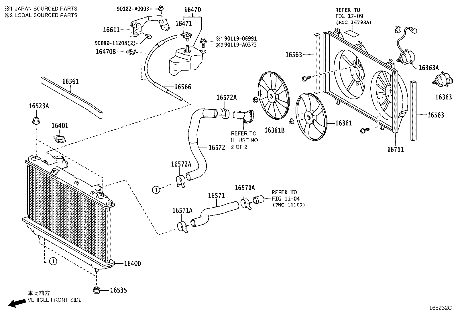 Radiator Water Outlet