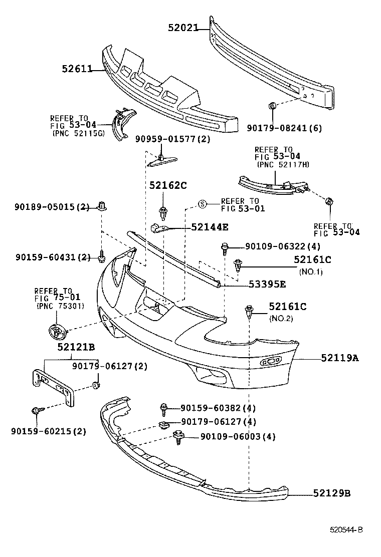 Front Bumper Bumper Stay