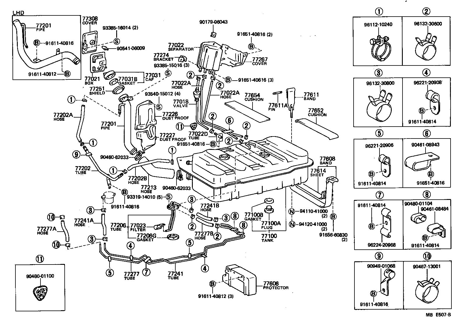 Fuel Tank & Tube