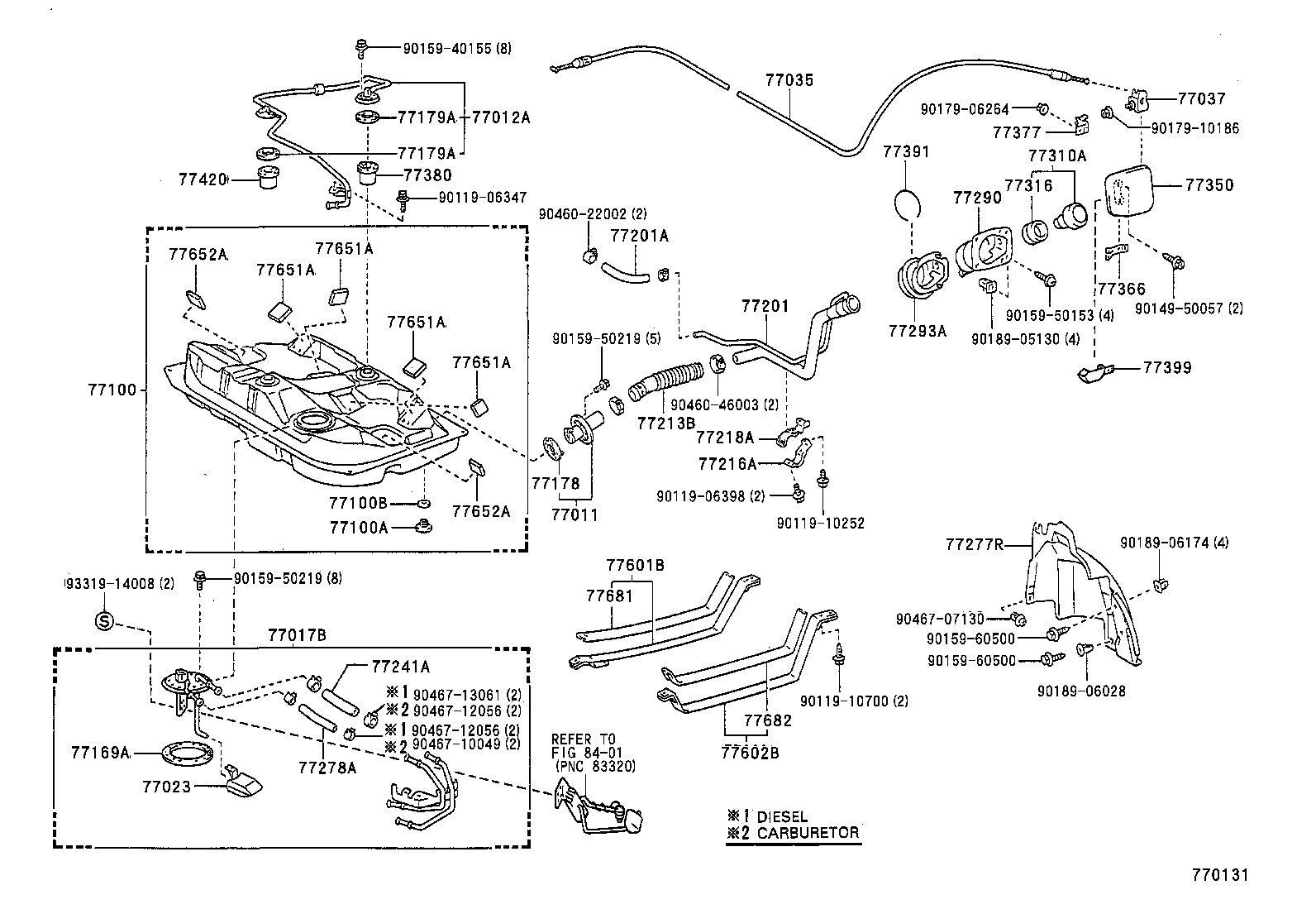 Fuel Tank & Tube