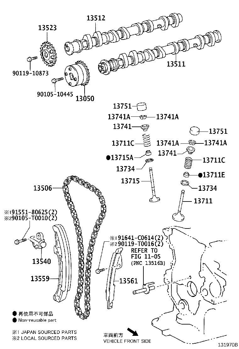 Camshaft & Valve