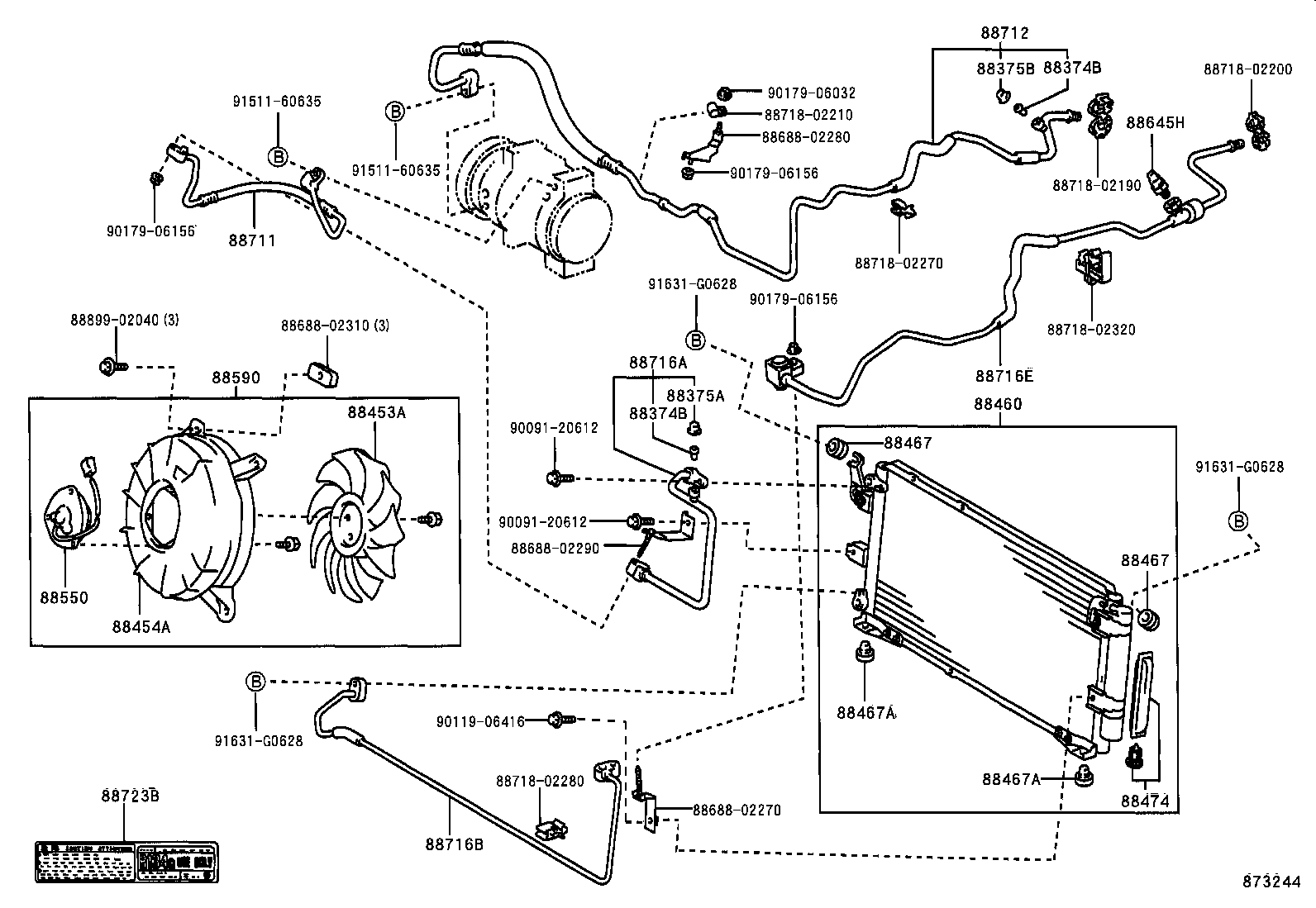 Cooler Piping