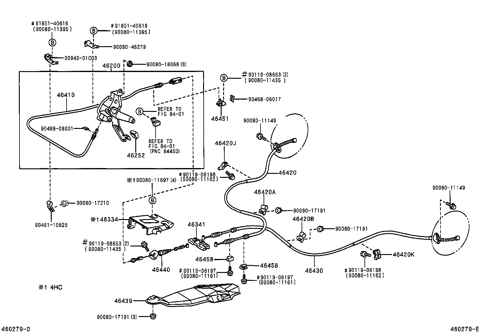 Parking Brake & Cable