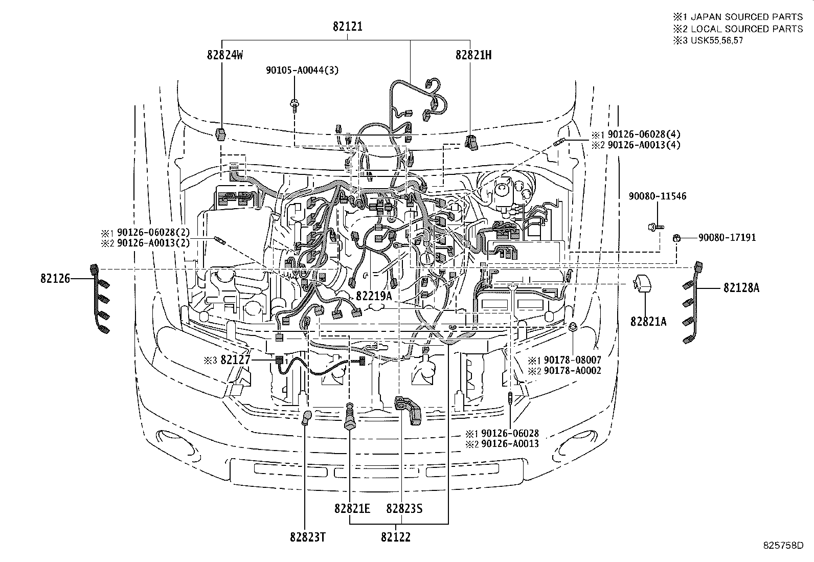 Wiring & Clamp