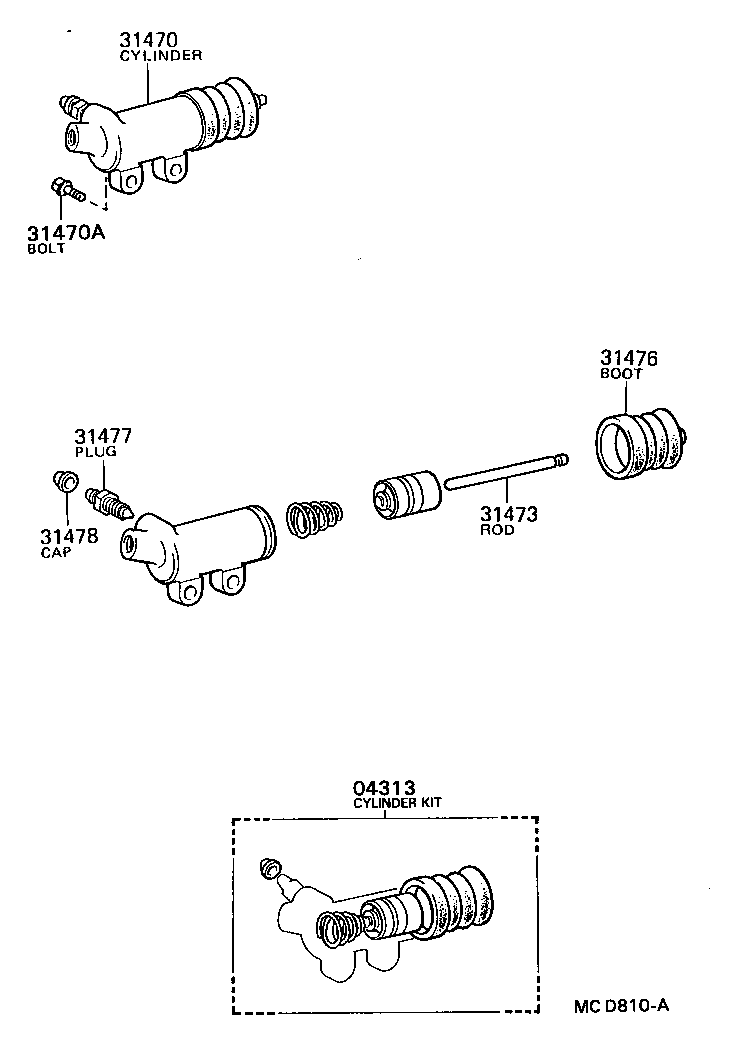 Clutch Release Cylinder
