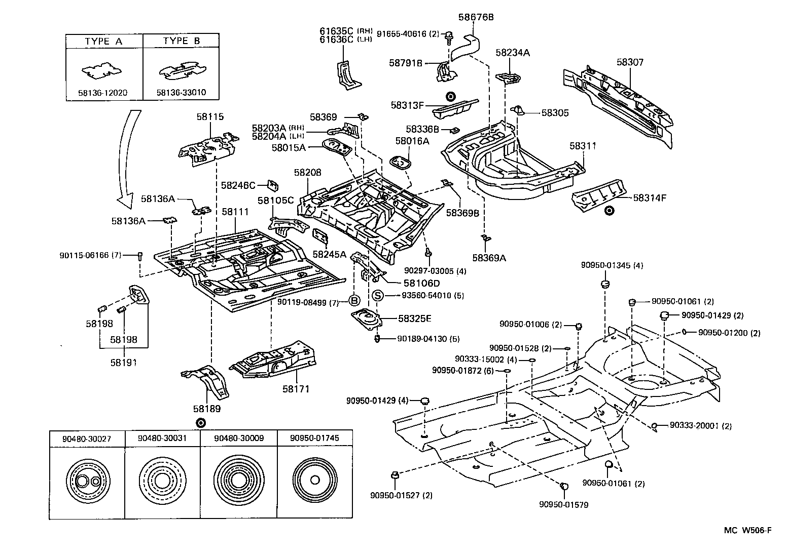 Floor Pan & Lower Back Panel