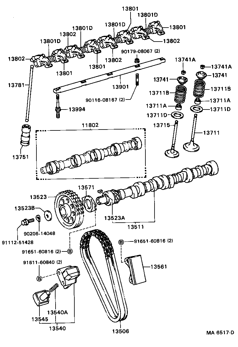 Camshaft & Valve