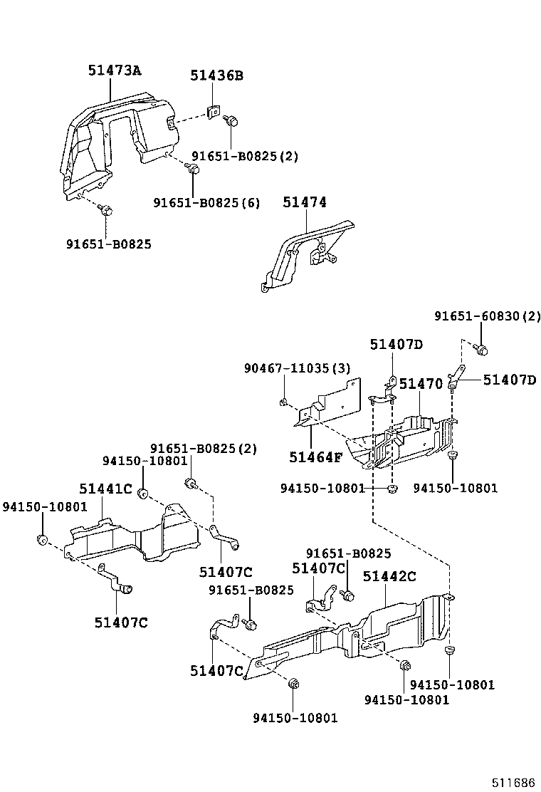 Suspension Crossmember & Under Cover