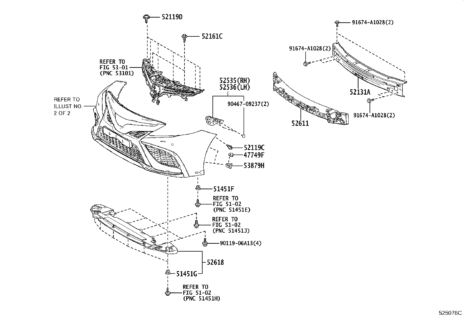 Front Bumper Bumper Stay