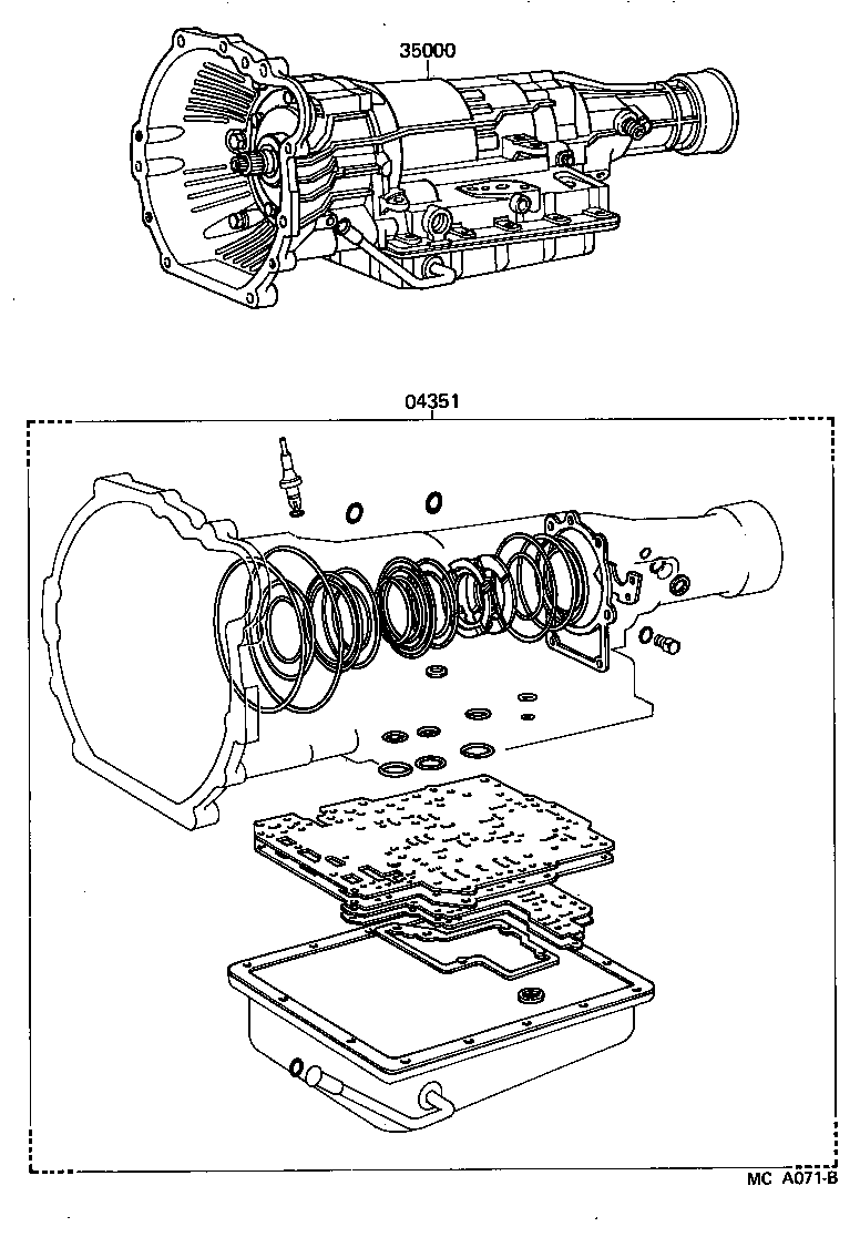 Transaxle Or Transmission Assy & Gasket Kit