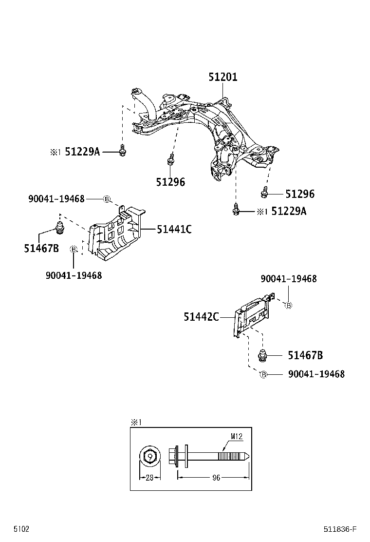 Suspension Crossmember & Under Cover