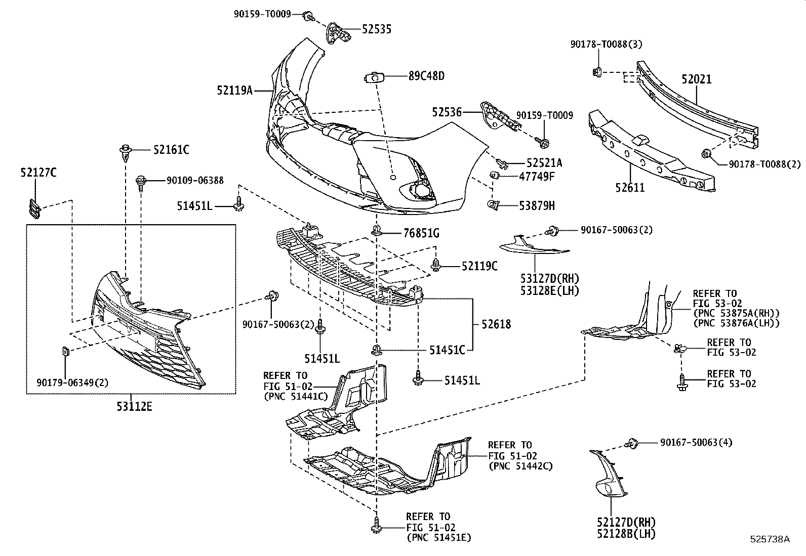 Front Bumper Bumper Stay