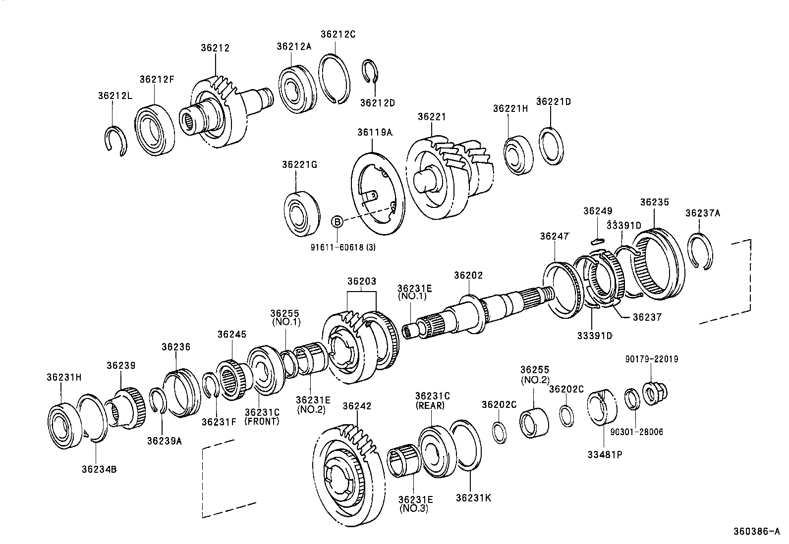 Transfer Gear