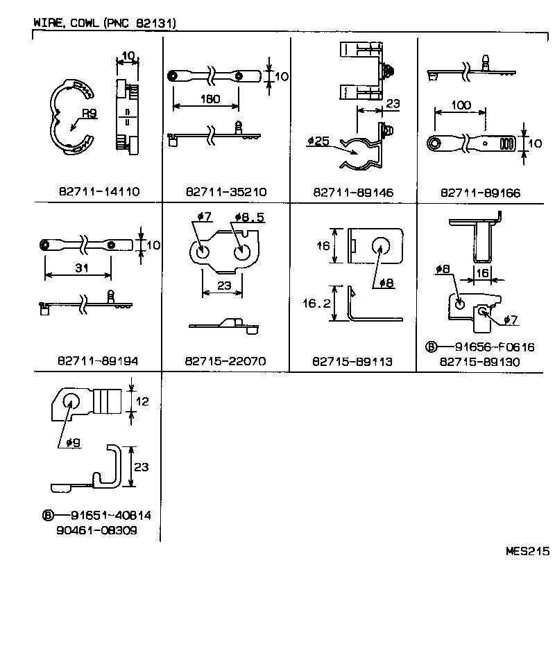 Cableado y abrazadera