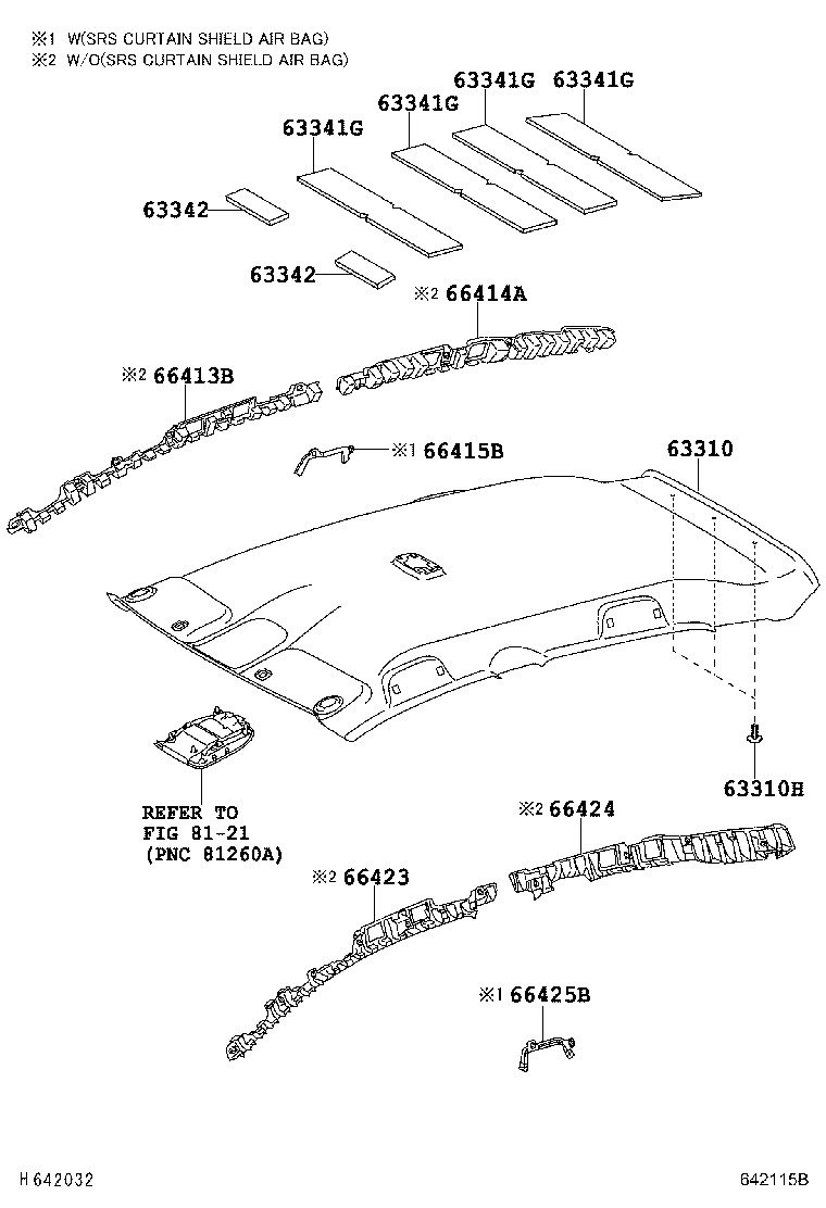 Headlining & Silencer Pad
