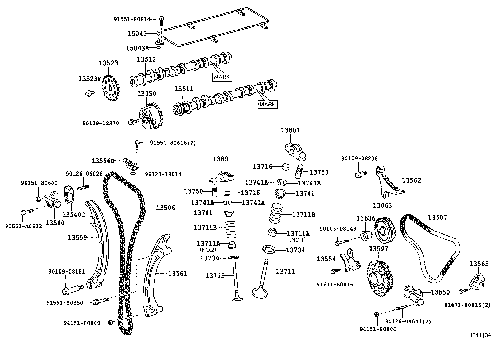 Camshaft & Valve