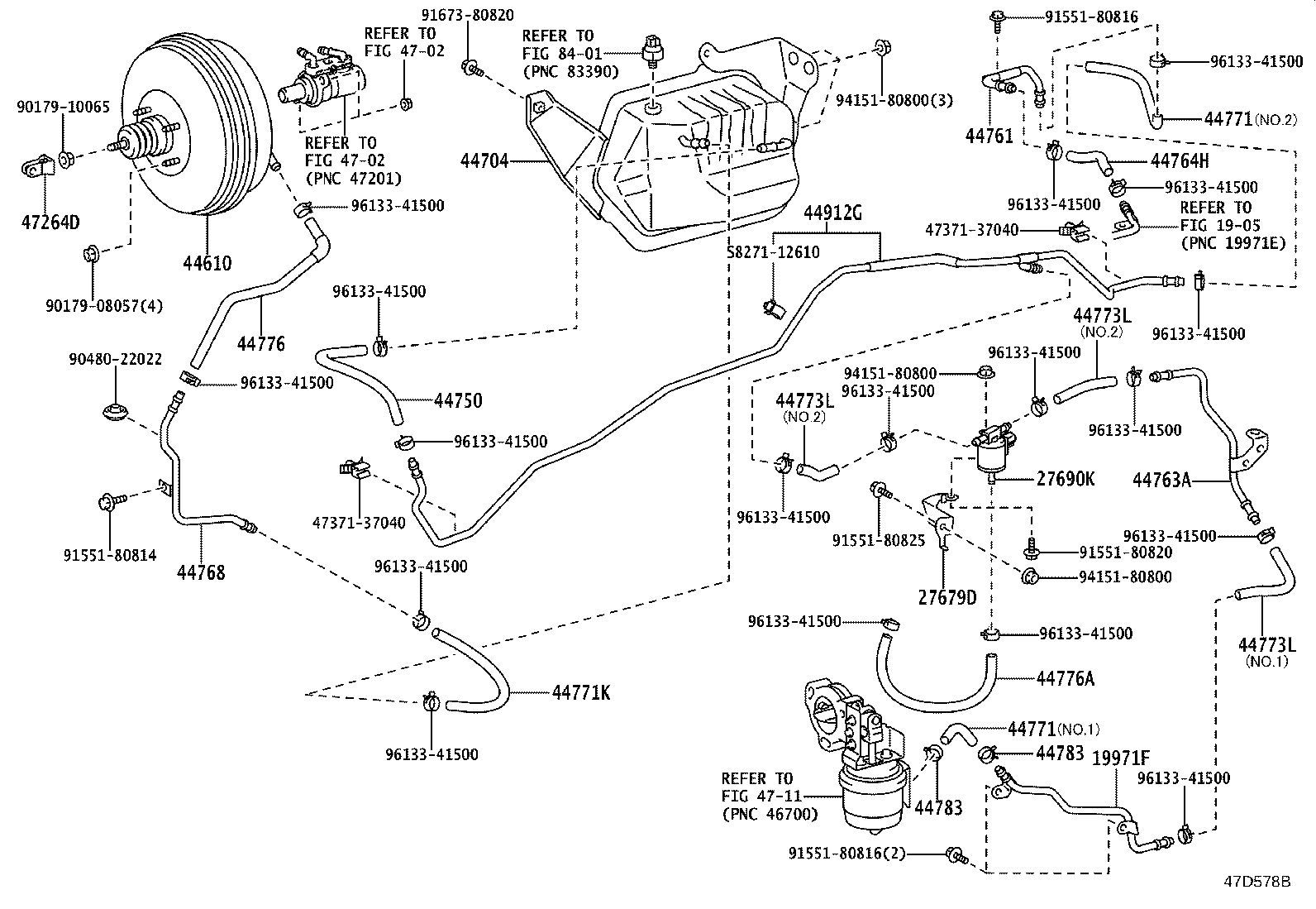 Brake Booster & Vacuum Tube