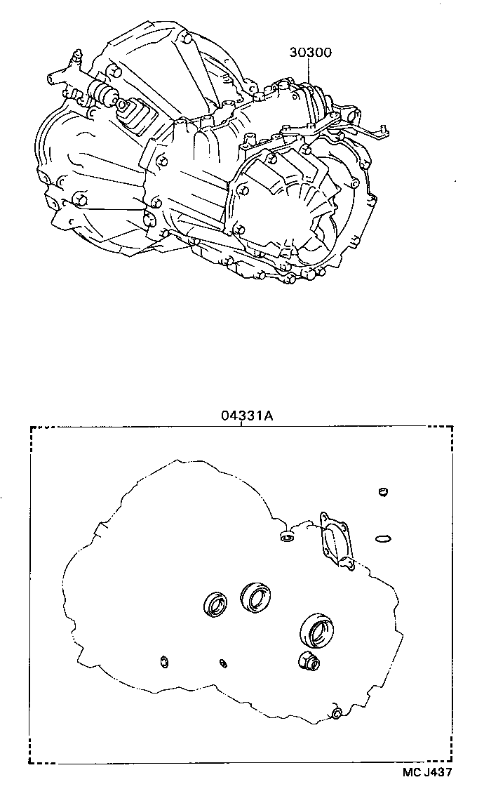 Transaxle Or Transmission Assy & Gasket Kit