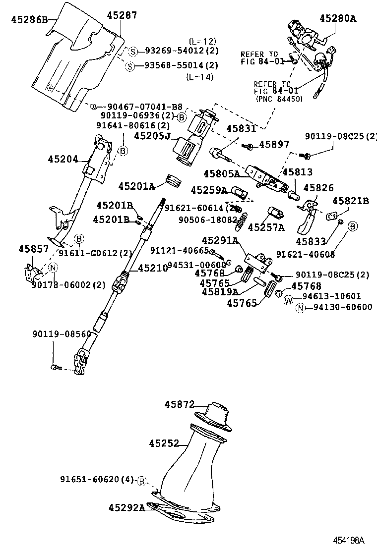 Steering Column & Shaft