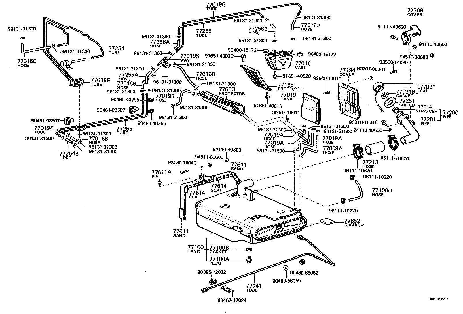 Fuel Tank & Tube