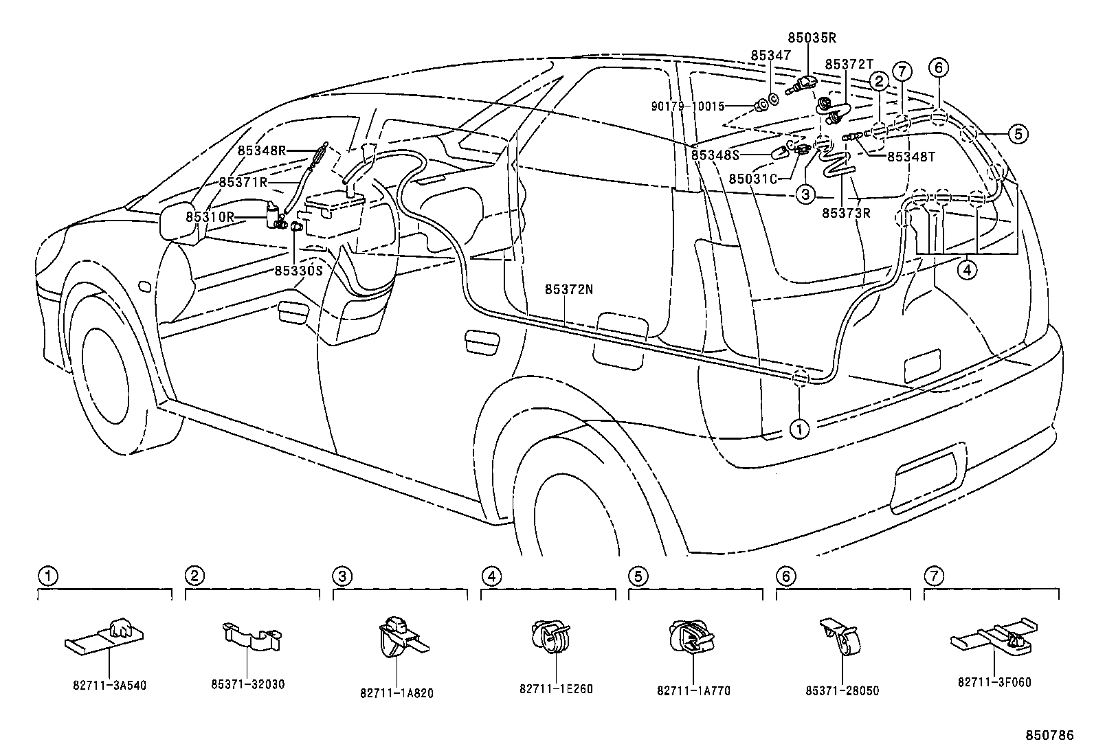 Rear Washer