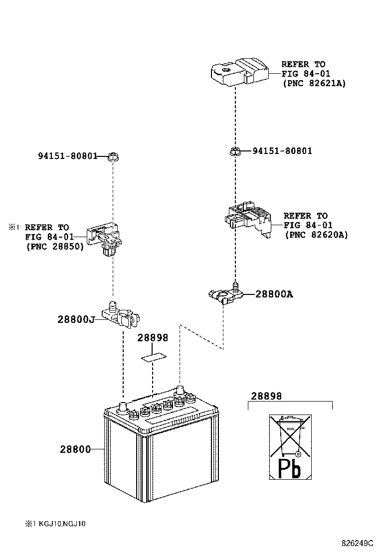 Cable de la batería