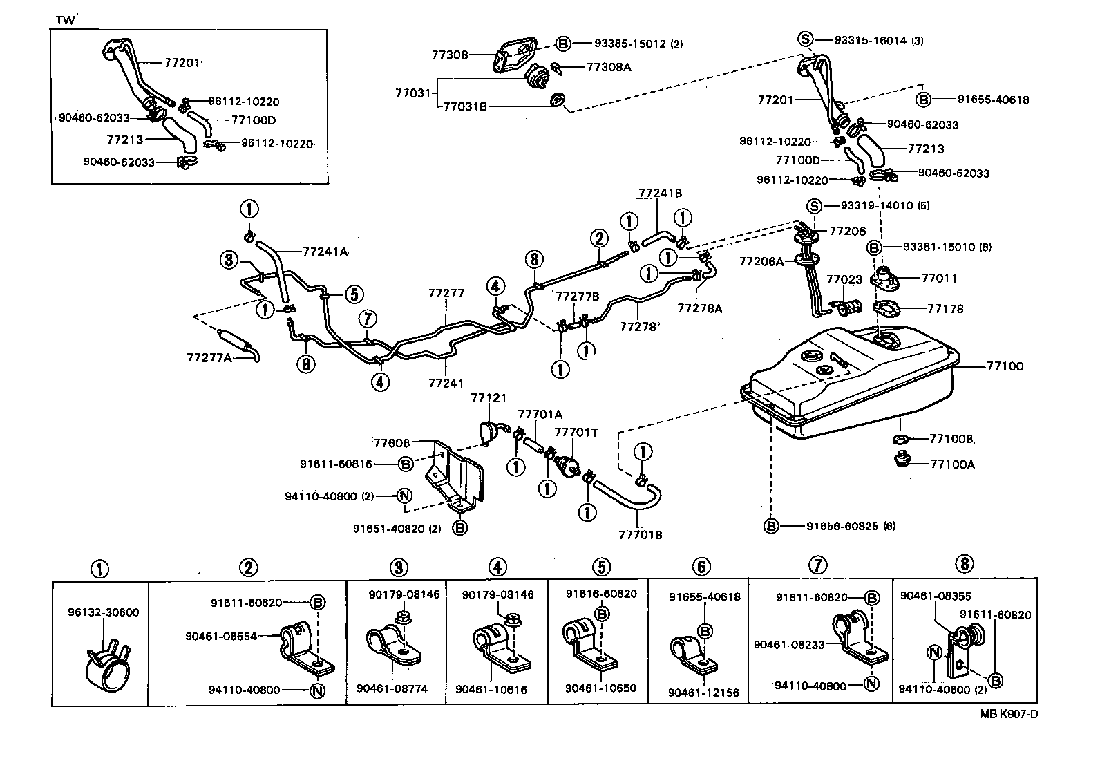 Fuel Tank & Tube