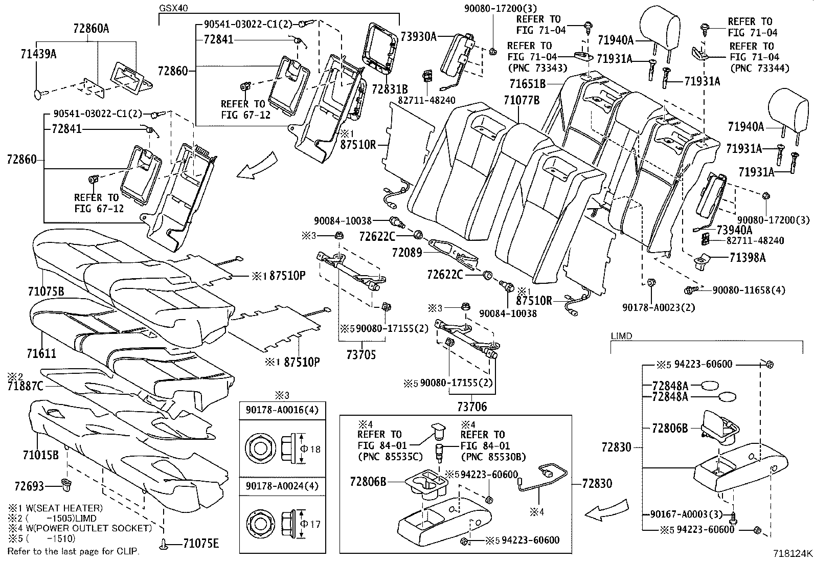 Rear Seat & Seat Track