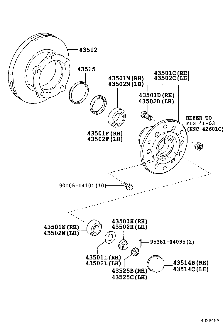 Front Axle Hub