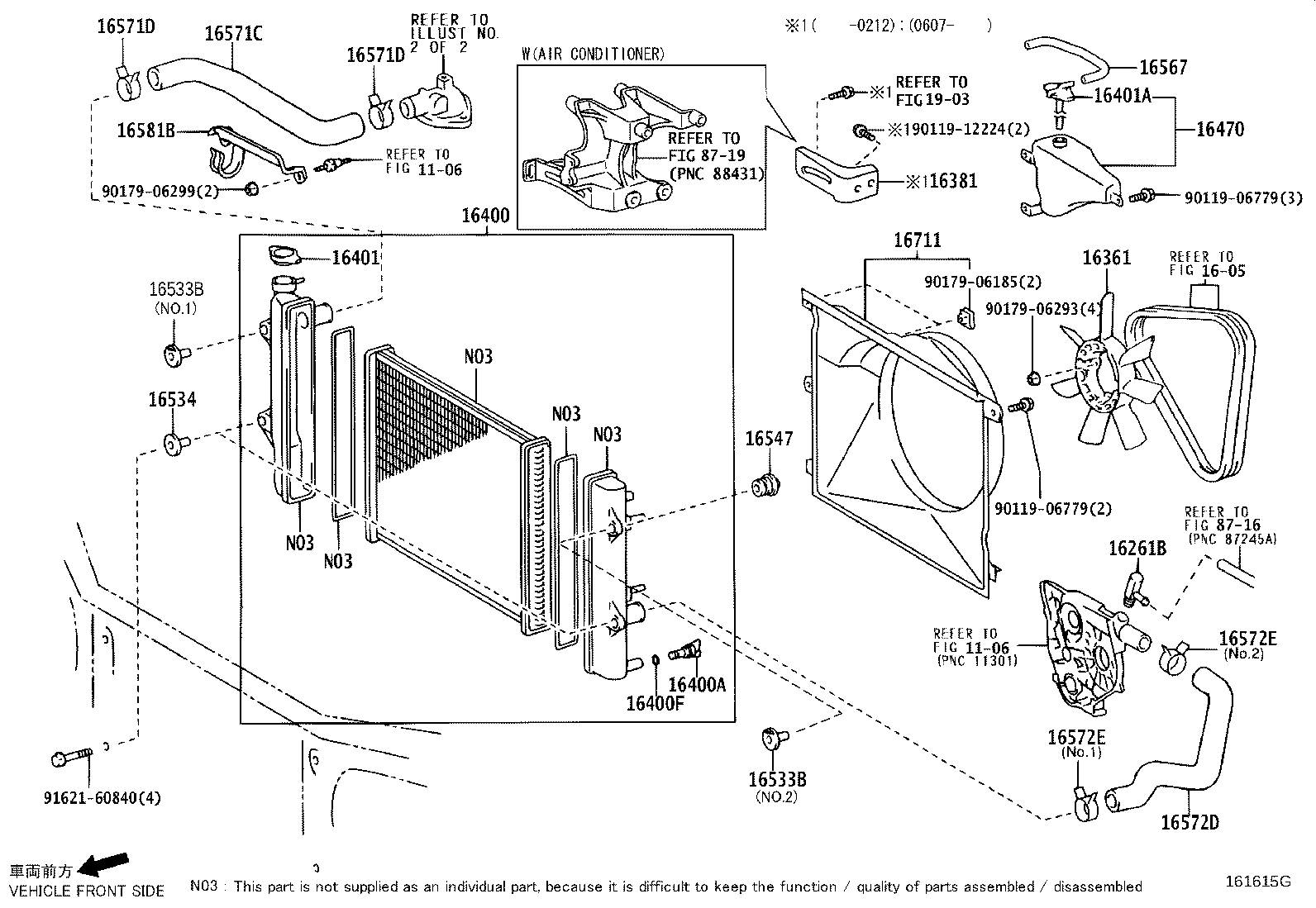 Radiator Water Outlet