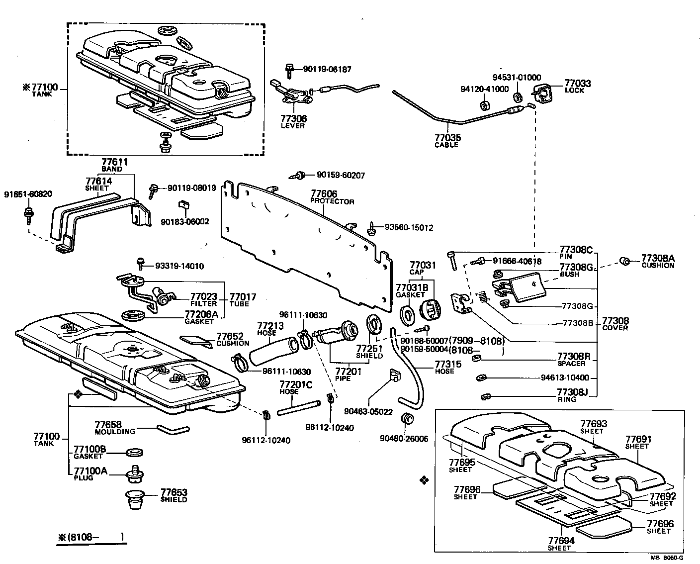 Fuel Tank & Tube